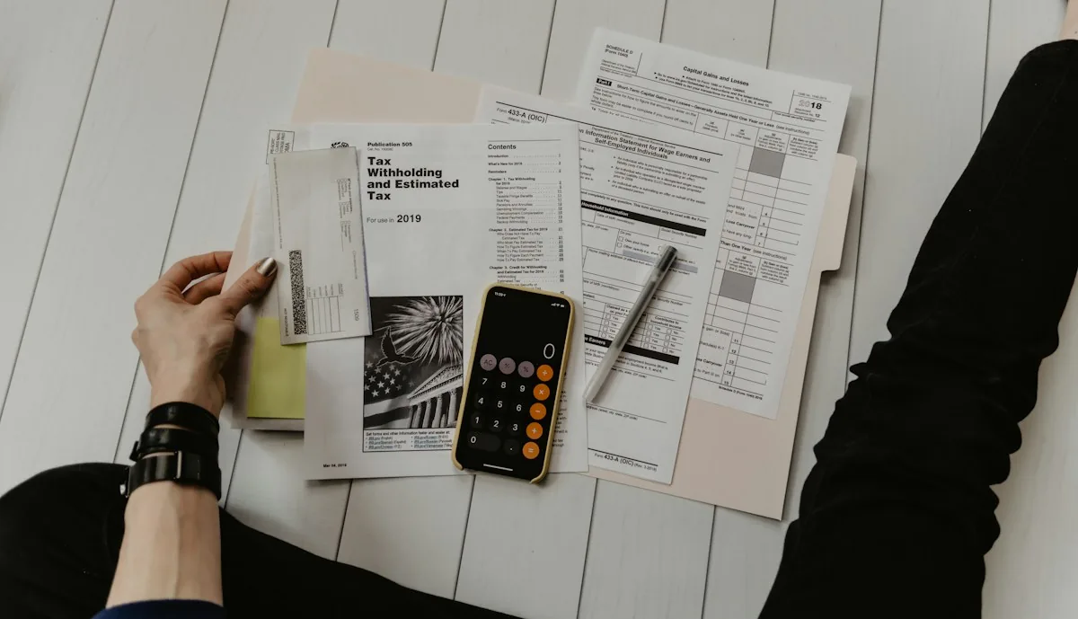 Financial documents used to calculate property closing costs